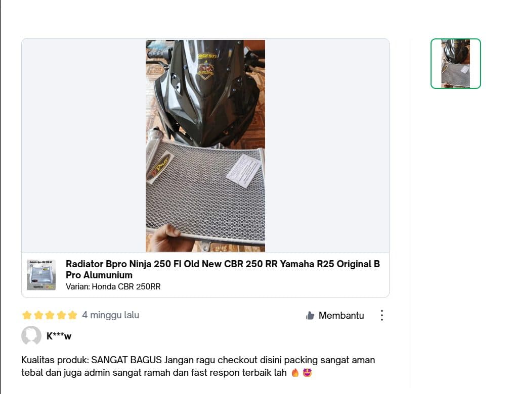 Ulasan dari K***w