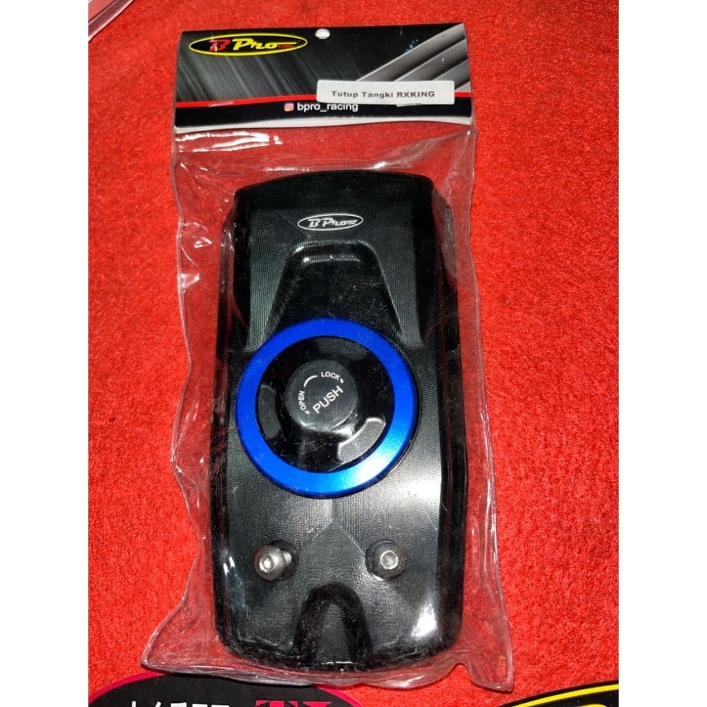 BPRO tutup tangki Rx king 3D fuel cap CNC keyless original bpro racing