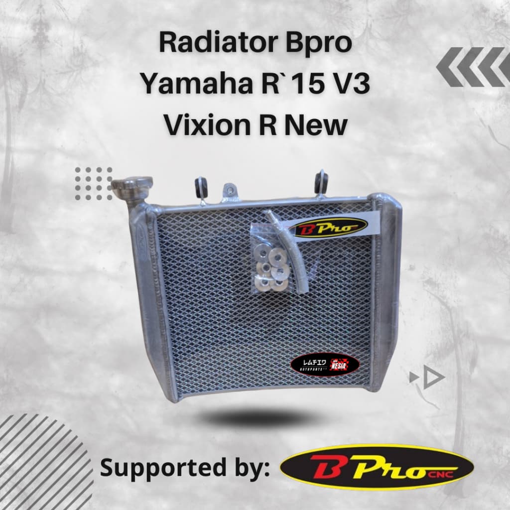 Radiator Bpro Yamaha R`15 V3 Vixion R New