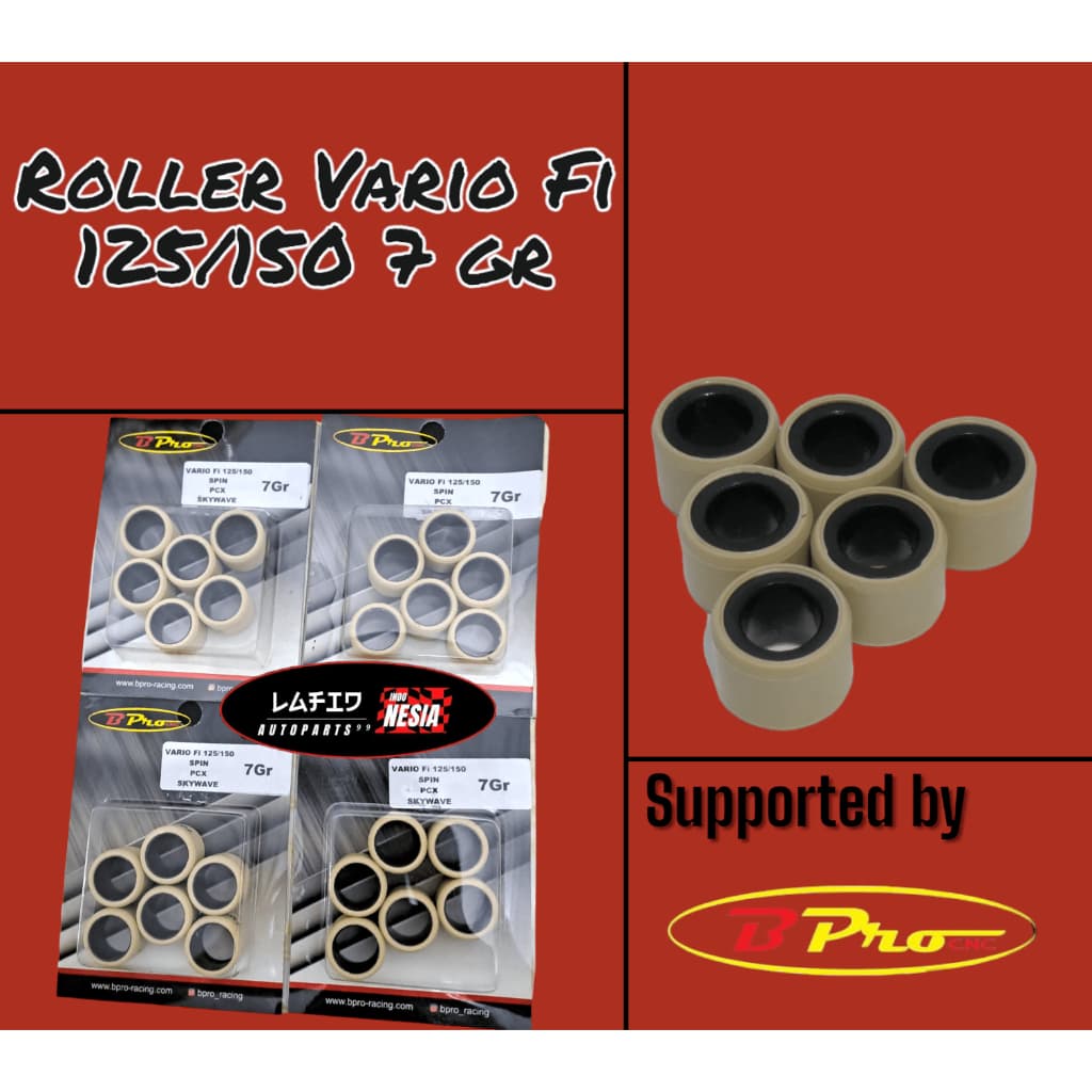 Slider Roller Bpro Vario FI 125/150/Pcx/ Spin/Skywave