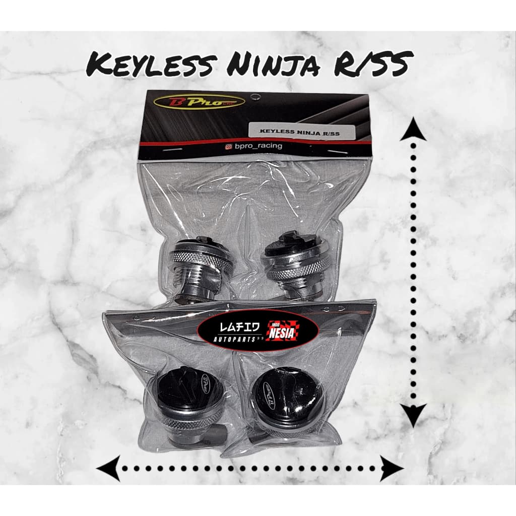 Keyless Kunci body tengah Kawasaki Ninja R SS 150