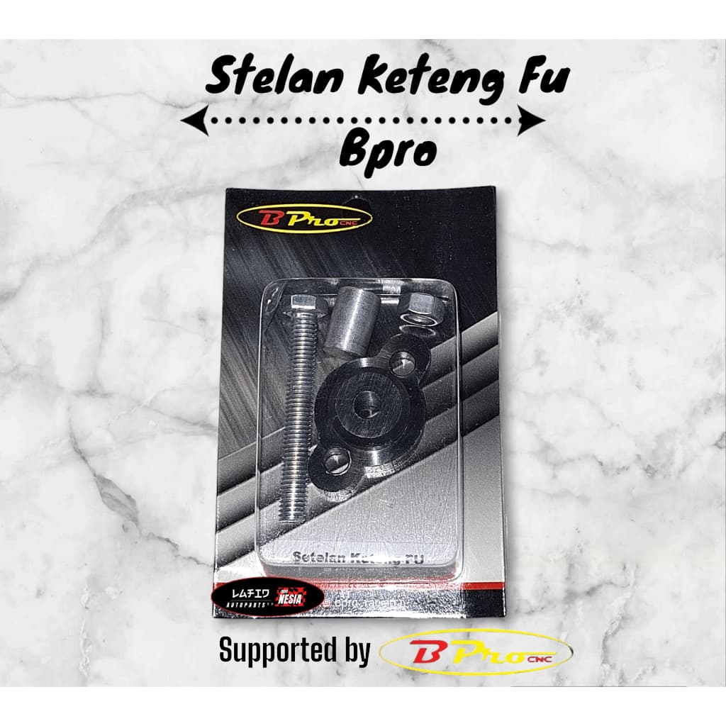 Setelan Keteng tonjokan keteng tensioner Suzuki Satria FU Bpro