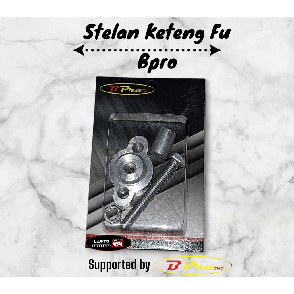 Setelan Keteng tonjokan keteng tensioner Suzuki Satria FU Bpro