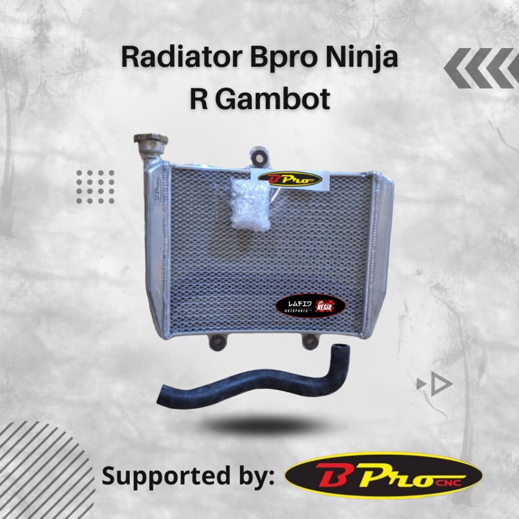 Radiator Bpro Ninja R Gambot