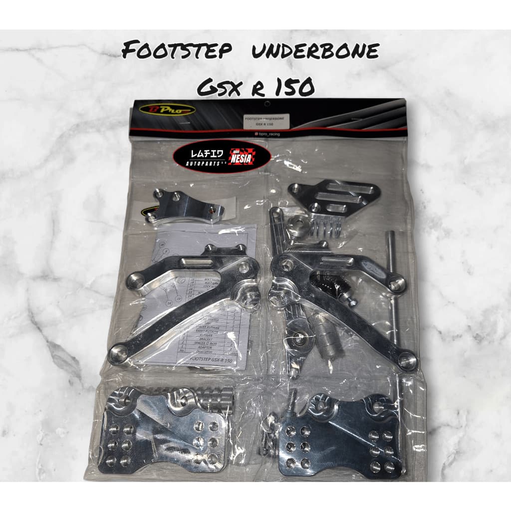 Footstep Underbone Suzuki GSX Original Bpro