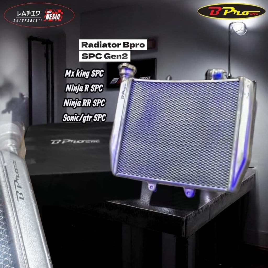 Radiator Bpro Race Ninja RR Ninja R SS CBR CB Sonic GTR Mx King Vixion R15 V2 V3 V4 GSX 150 FU FI