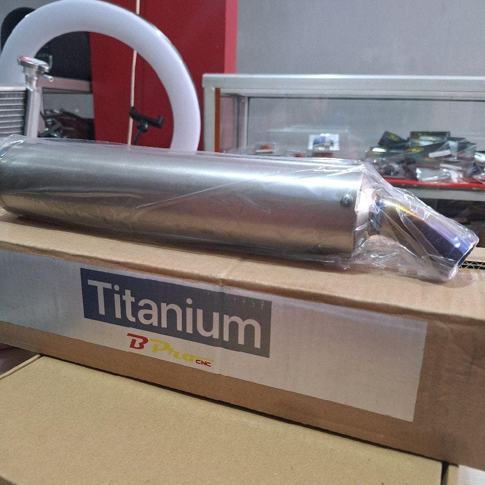 bpro silencer titanium  knalpot ninja r rr ss full titanium original