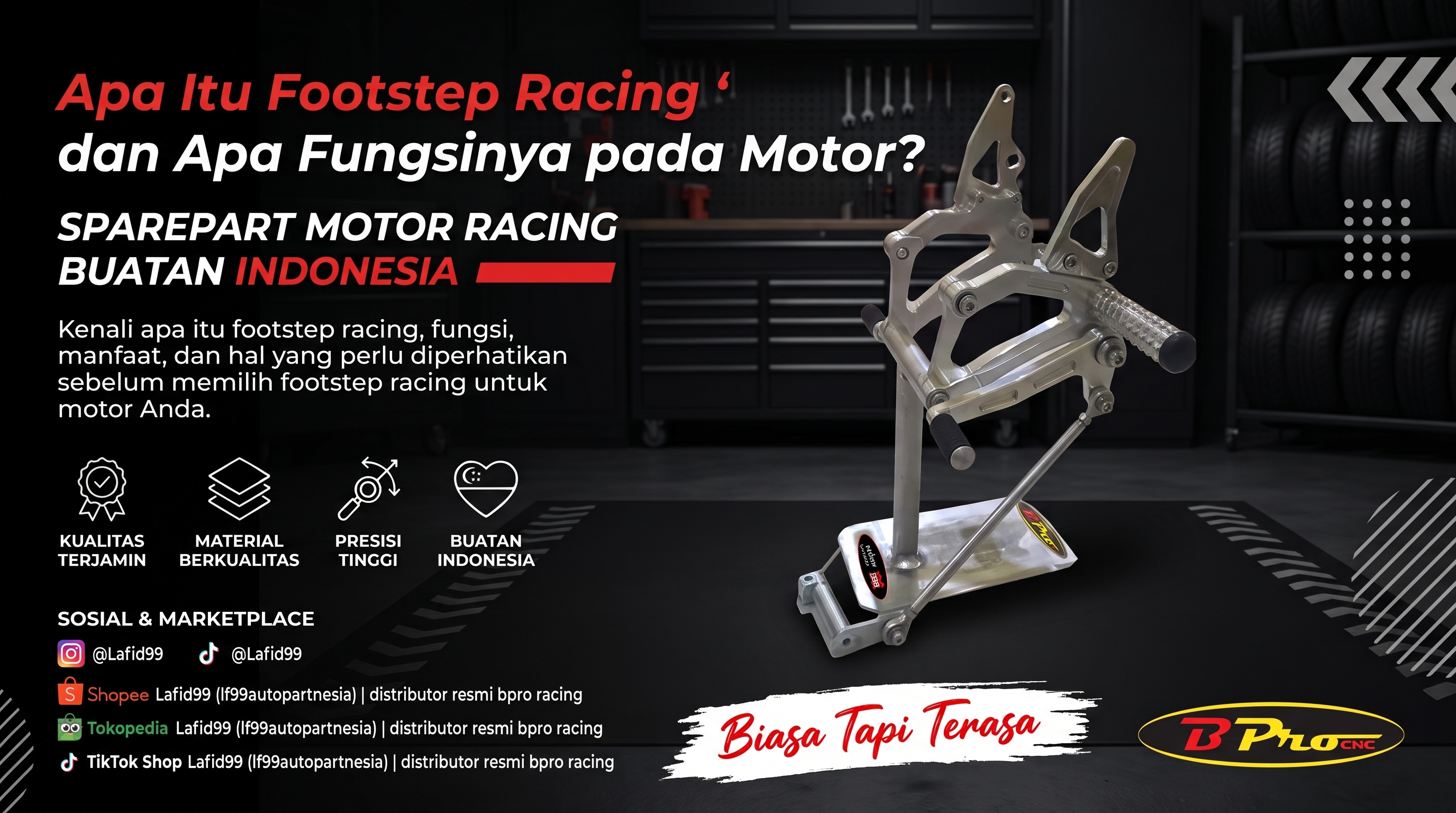  Apa Itu Footstep Racing dan Apa Fungsinya pada Motor?
